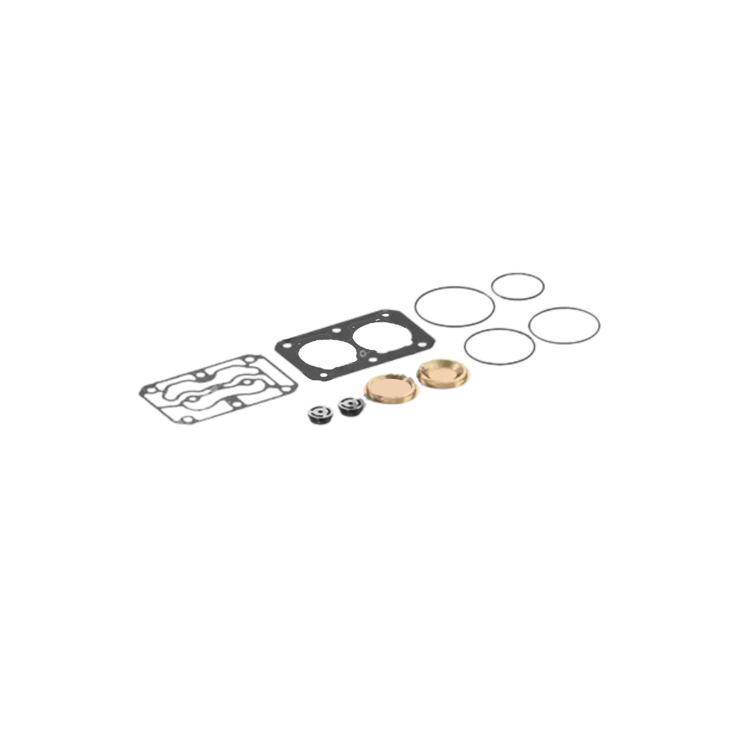 NECESSAIRE CULASSE COMPRESSEUR DAF 95 400 AVEC DOUBLE LAMELLE (VADEN)