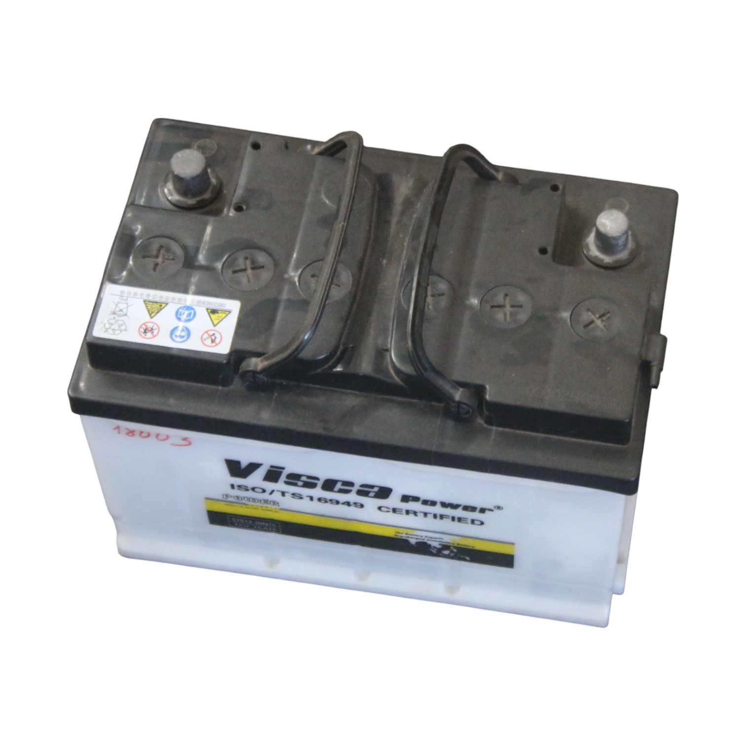 BATTERIE TB (- +) VISCA 12V 75 AH AVEC ENTRETIEN