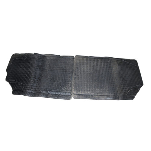 TAPIS CAOUTCHOU P.PODA 2PCS AV NOIRE