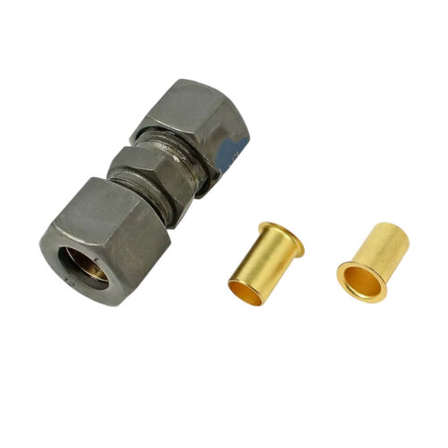 RACCORD METALLIQUE AVEC FILETAGE d8