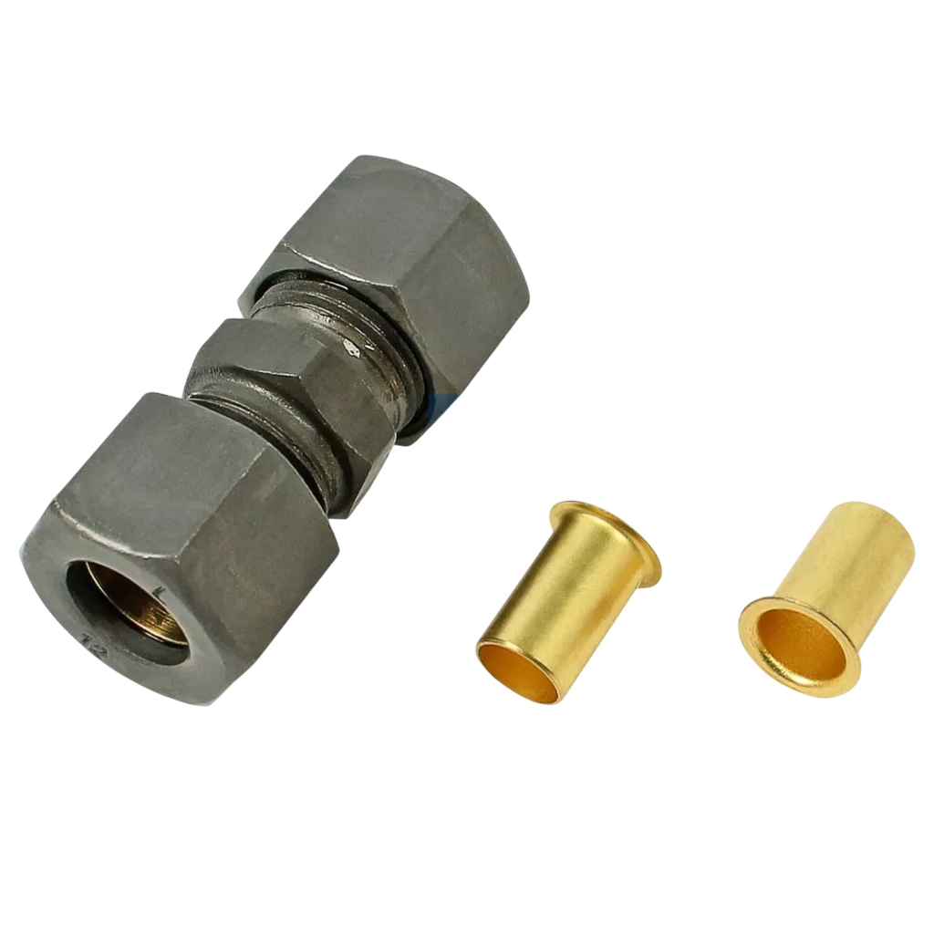 RACCORD METALLIQUE AVEC FILETAGE d10