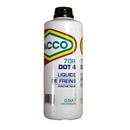 LIQUIDE DE FREIN 70R SYNTH YACCO DOT4 500 ML (24cts)