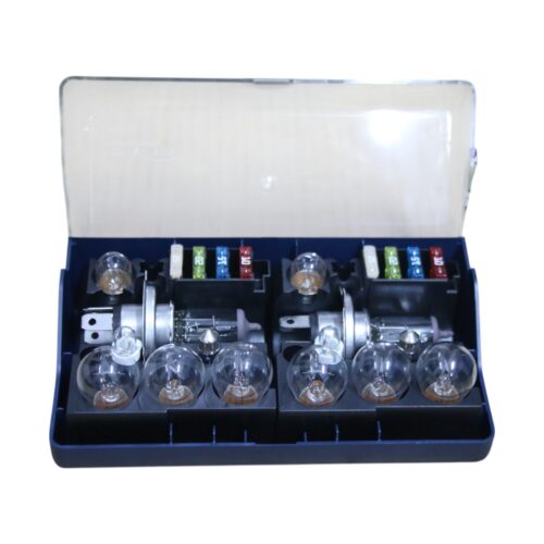 COFFRET DE SECOURS DOUBLE A IODE (HALOGENE) H4 24V