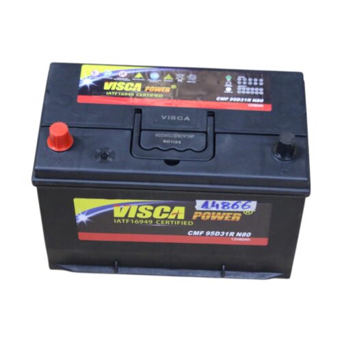 BATTERIE TN (+ -) VISCA 12V 80AH SANS ENTRETIEN